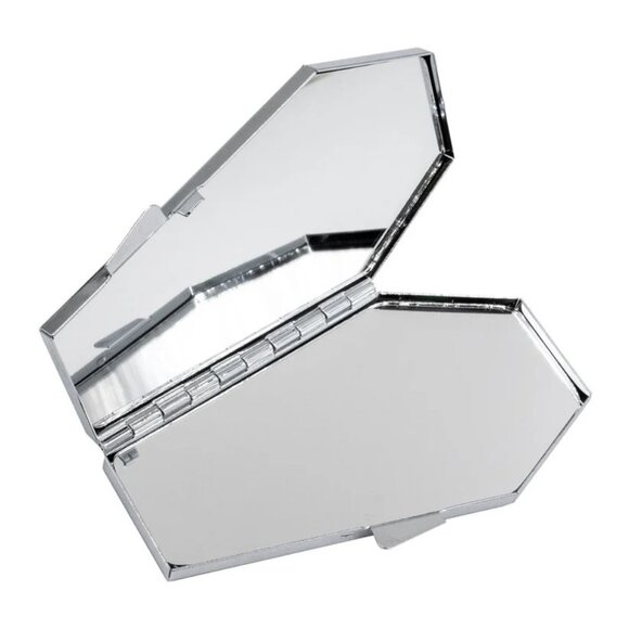 Elvira Spider Red Glitter Coffin Compact Mirror Makeup Kreepsville New Gothic - Picture 4 of 5